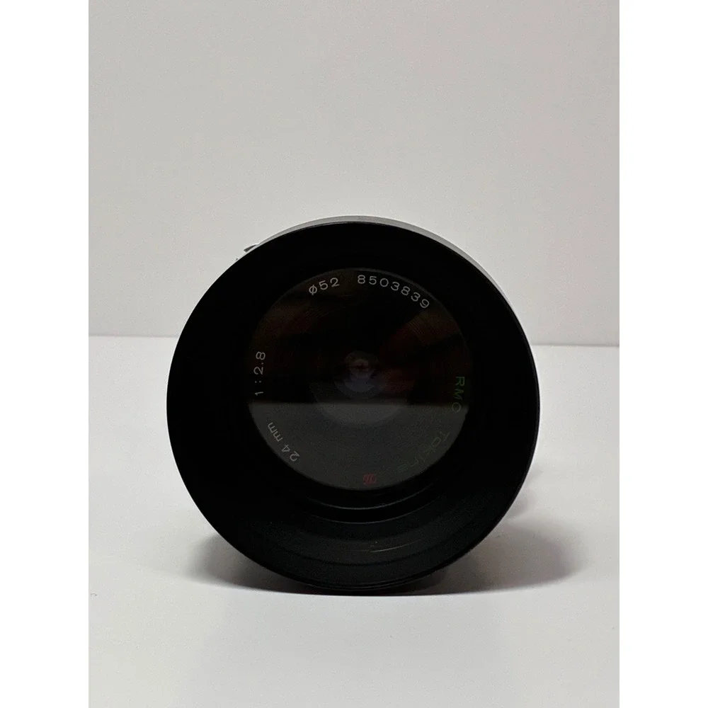Bundle Tokina RMC 24mm f2.8 Wide Angle Lens Nikon AI Mount Nikon HS-9 Hood Japan